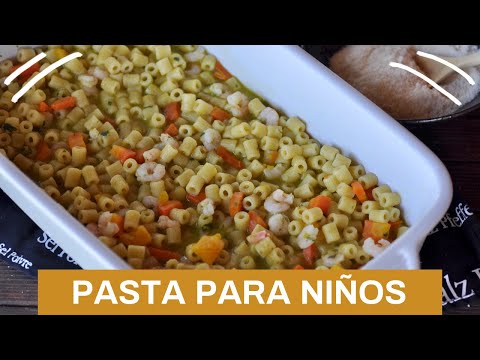 Pasta para niños
