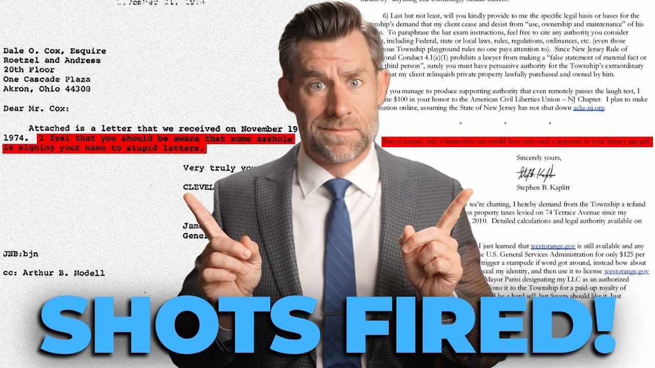 Genius "F*** U" Legal Letters