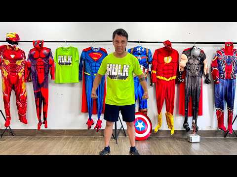 I Become Superheroes || GreenHero vs