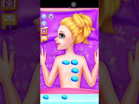 Barbie Doll Pink Spa Morning Routine - Color Change Make Up & Nail Polish 82