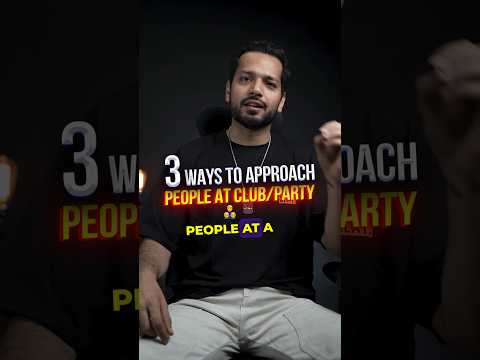 3 Easy Ways To Talk To A Girl At A Bar/Club #shorts