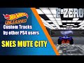 Hot Wheels Unleashed Custom Tracks PS4 SNES Mute City By Tjlearnsbankai