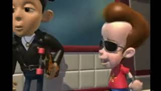 Cover art for jimmy neutron saying the n- for real this time...