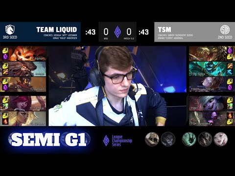 TL vs TSM - Game 1 | Semi Finals LCS 2021 Mid-Season Showdown | TSM vs Team Liquid G1 full game