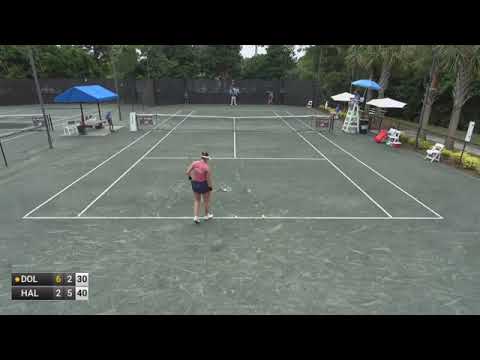 Caroline Dolehide v Elizabeth Halbauer - W100 CHARLESTON (match incomplete)