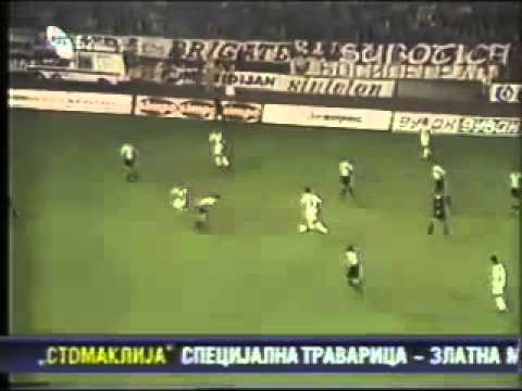 Crvena zvezda - Partizan 2:1 , 100. veciti derbi cela utakmica 6.5.1995.