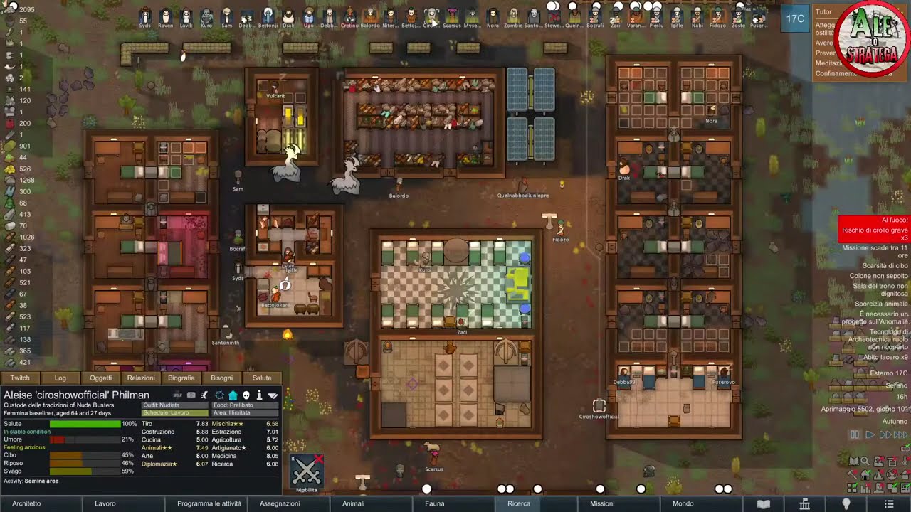 RIUSCIRO' A CHIUDERE LA BASE? || RIMWORLD gameplay ITA || #6