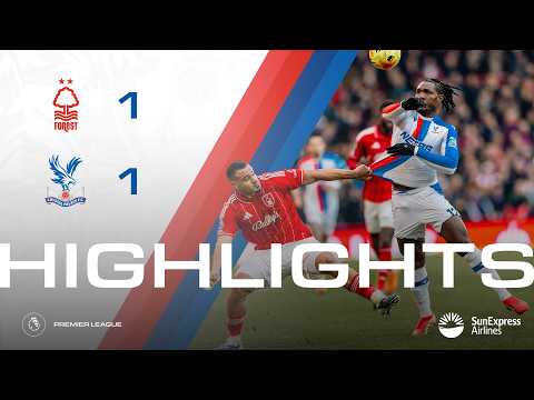 Palace hit back to earn point 🦅  Nottingham Forest 1-1 Crystal Palace | Premier League