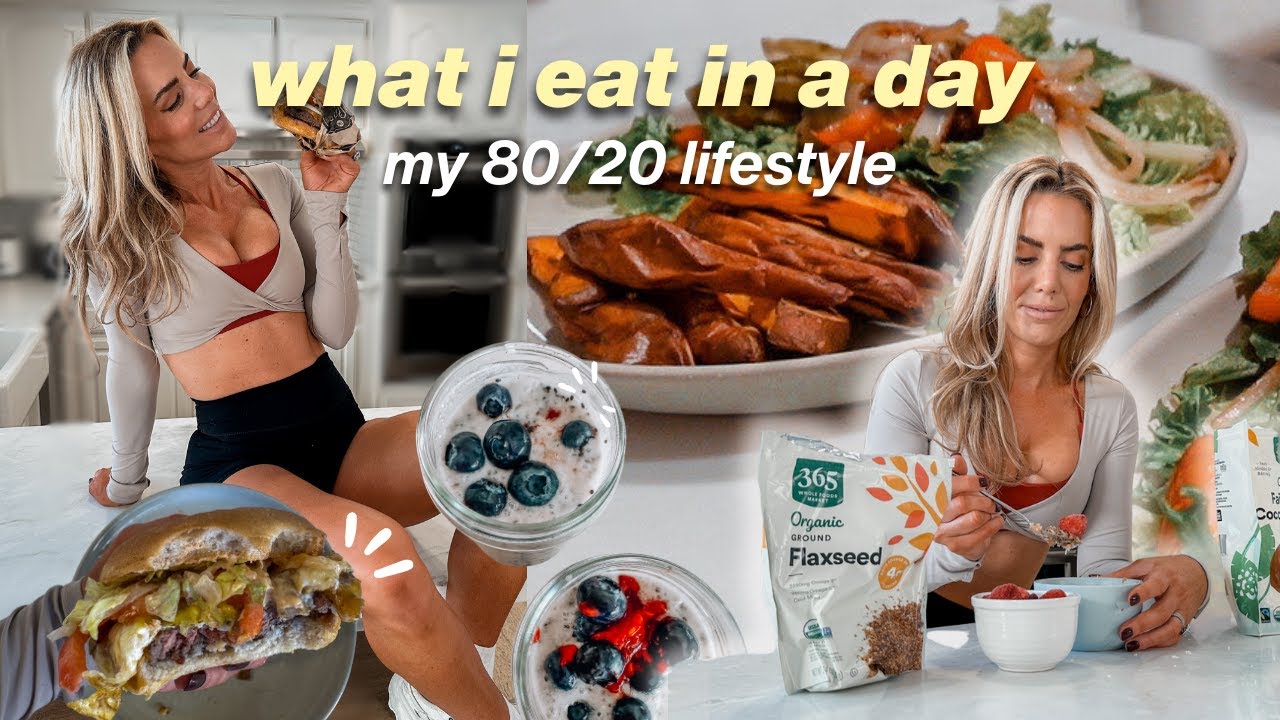 My 80/20 lifestyle | how I eat burgers, drink wine & *LOSE* weight