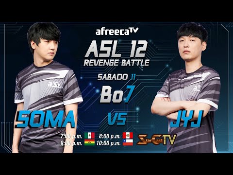 [ESP] ASL S12 Revenge Battle Soma vs JYJ (ZvT, Bo7) - Starcraft Remasterizado (StarCastTV Español)
