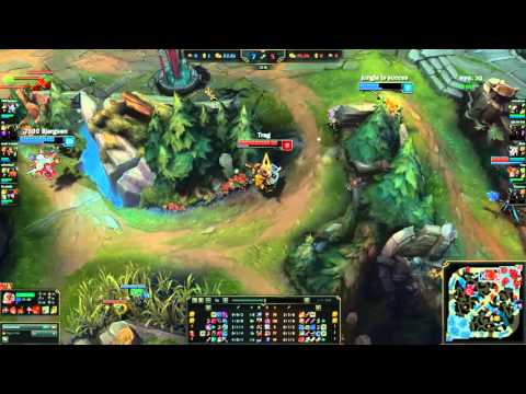 LoL: Svenskeren Nidalee vs Kindred Jungle SEASON2016 Feb 2016