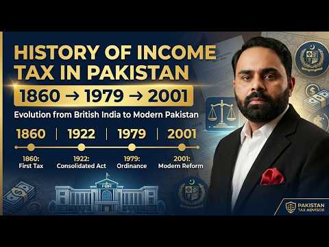 History of Income Tax in Pakistan | Evolution of Income Tax Law in Pakistan From 1860 to 2021.