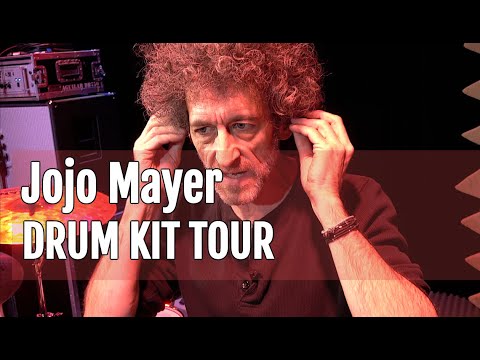 Jojo Mayer's Nerve 2018 European Tour drum kit