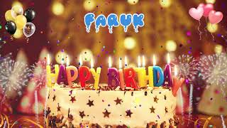 FARUK Happy Birthday Song – Happy Birthday Faruk