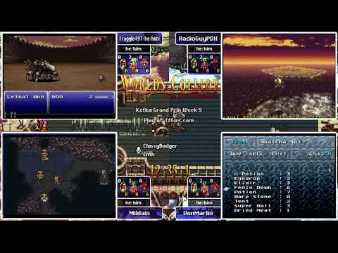Final Fantasy VI Worlds Collide - Kefka Grand Prix - Week 5, Race 2