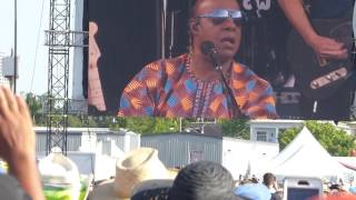 Stevie Wonder -Did I Hear You Say You Love Me - 5-6-17 New Orleans Jazz Fest