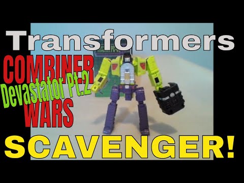 Transformers Combiner Wars Constructicon Scavenger - GotBot True Review NUMBER 16