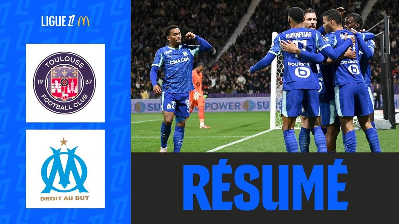 Toulouse vs Olympique de Marseille Highlights