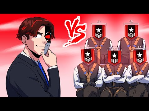 SPOIT 1V5 VS COPPERS IN RAINBOW SIX SIEGE (INSANE)