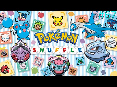 Let's Play Pokemon Shuffle:  Part 67 - Techno Grass Mega Challenge