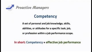 Competency in health services