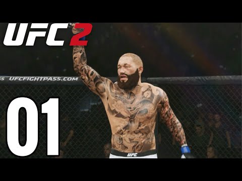 UFC 2 Career Mode Gameplay Walkthrough Part 1 - BRAWLER!