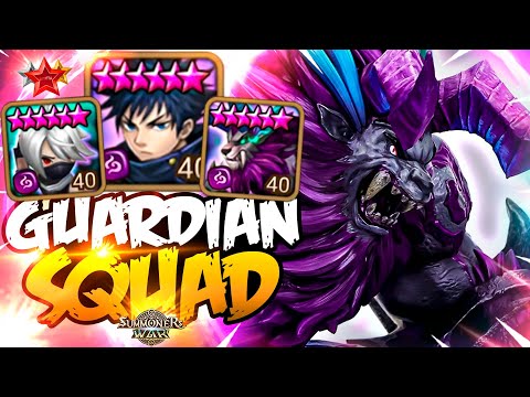 Guardian DARK SQUAD with Han and Zeratu - Summoners War