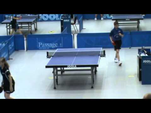 110424 Linz, CGS, Emma Højlund - Amelie Rocheteau