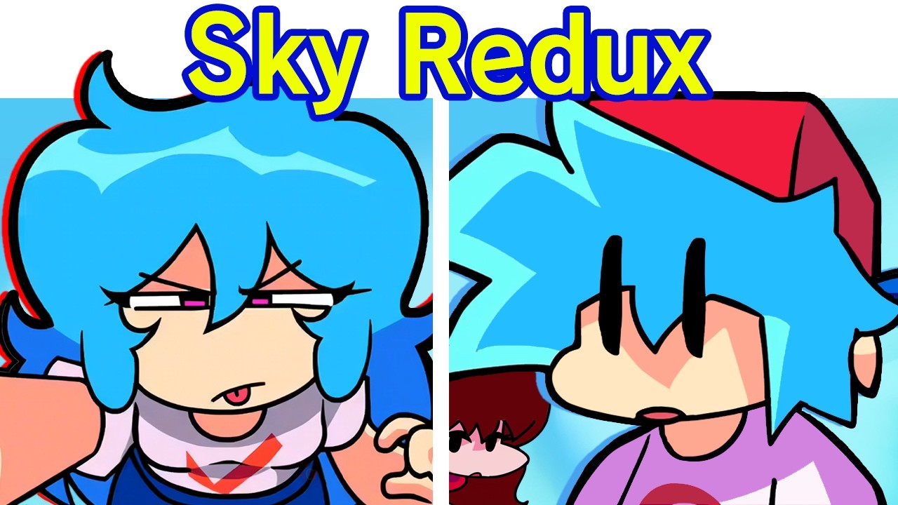 Friday Night Funkin' - VS Sky Redux | OFFICIAL REMAKE (FNF Mod) (BF/GF)