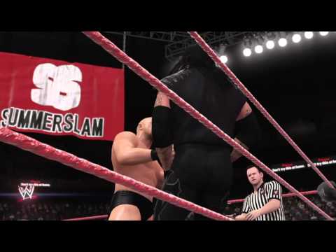 WWE 2K16 Stone cold Steve Austin vs Undertaker wwe championship