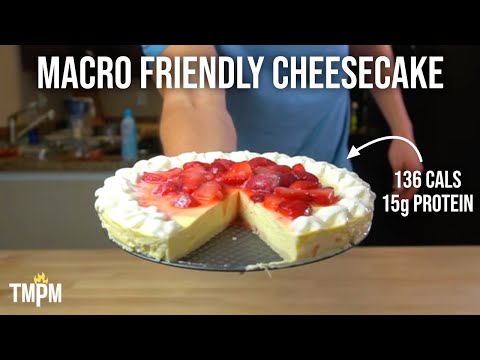 Macro Friendly Protein Cheesecake