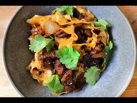 Cumin Lamb Noodles Recipe