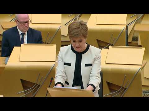 First Minister Statement: Scottish Government’s Programme for Government 2020-2 - 1 September 2020