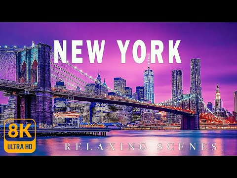 New York in 8K ULTRA HD - Capital of Earth | Breathtaking Views from New york City | The Big Apple