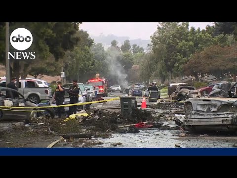Investigators comb through debris from deadly San Diego plane crash