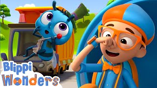 Blippi Wonders – Garbage Truck Adventure! | Blippi Animated Series | Cartoons For Kids