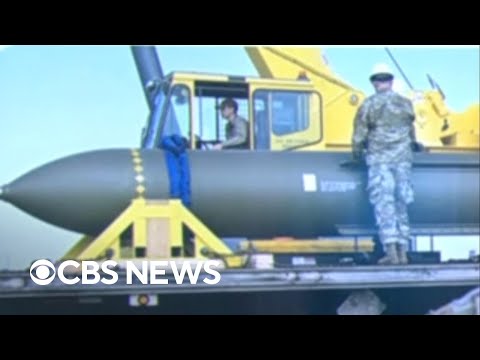 What to know about "bunker buster" bombs Trump could use against Iran