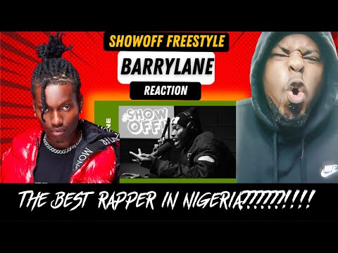 Barrylane Might Be The Best Rapper in Nigeria??!!! BARRYLANE rips SHOWOFF apart in just 5mins.