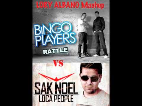 Sak Noel vs Bingo Players - Loca Rattle (Lory Albano Mashup)