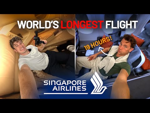 How We Survived the World’s Longest Flight | 19 Hours on Singapore Airlines