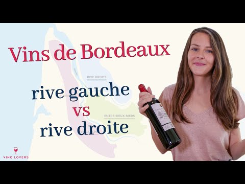 Vins de Bordeaux : rive gauche vs rive droite (cépages, appellations...)