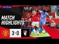 Casemiro, Shaw & Rashford score in Man Utd win | Man United 3-0 AFC Bournemouth