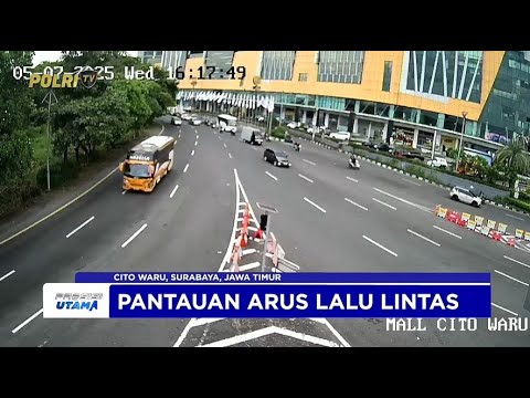 NTMC POLRI - PANTAUAN ARUS LALU LINTAS SORE 07/05/25