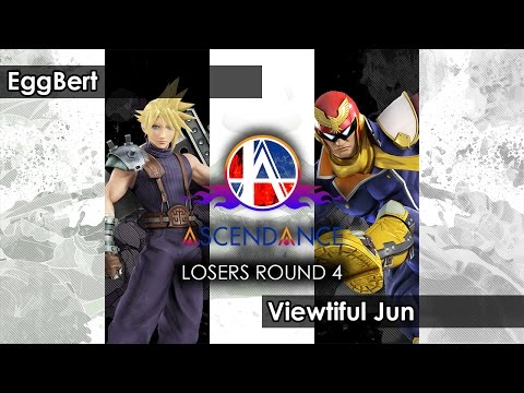 Smash 4: EggBert (Cloud) V Viewtiful Jun (Falcon) - Ascendance 17 Tournament SSB4
