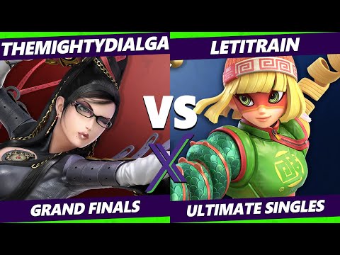 S@X 360 Online Grand Finals - TheMightyDialga (Bayonetta) Vs. LetItRain (Min Min, Cloud) - SSBU