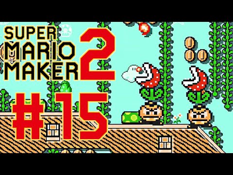 Let's Play Super Mario Maker 2 - #15 | Fiery Vines
