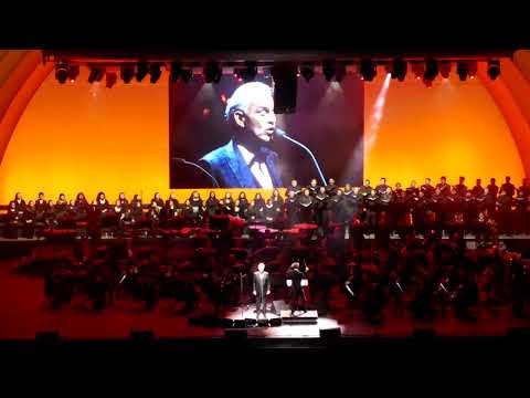 Opera Singer Andrea Bocelli Di Quella Pura Hollywood Bowl Concert Los Angeles California USA 5-9-23