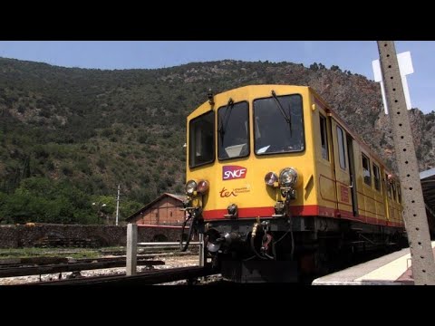 Le train jaune : un voyage à travers les Pyrénées françaises | AFP News