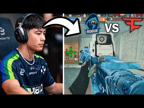 When Spoit Won His First Ever Major... Rainbow Six Siege (FAZE VS ROGUE)