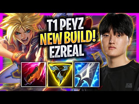 T1 PEYZ TRIES NEW EZREAL BUILD! - T1 Peyz Plays Ezreal ADC vs Yunara!